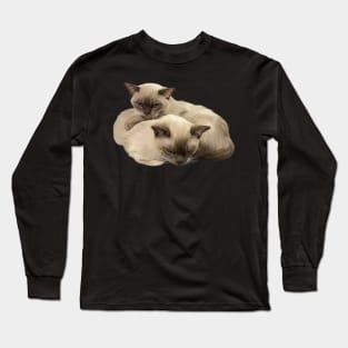 Cute cats and kittens Long Sleeve T-Shirt